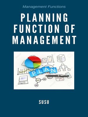 cover image of Planning Function of Management